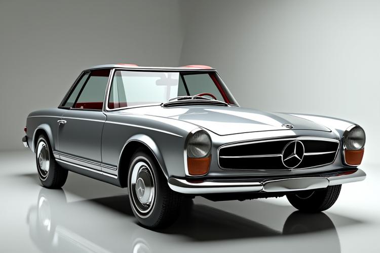 Mercedes-Benz 280SL klasik yang telah dipulih sepenuhnya