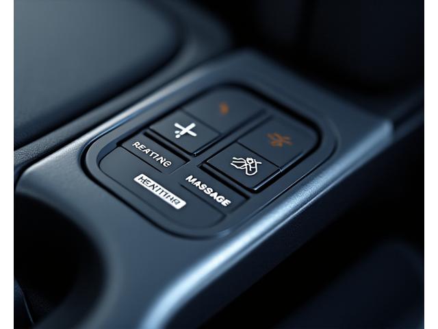 Seat ergonomic dengan fungsi pemanas dan urut untuk keselesaan maksimum